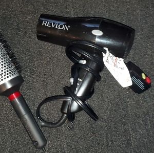 HAIR DRYER & BRUSH